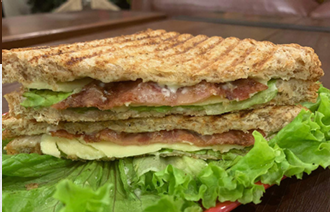 Double Ham with Cheese Sandwich