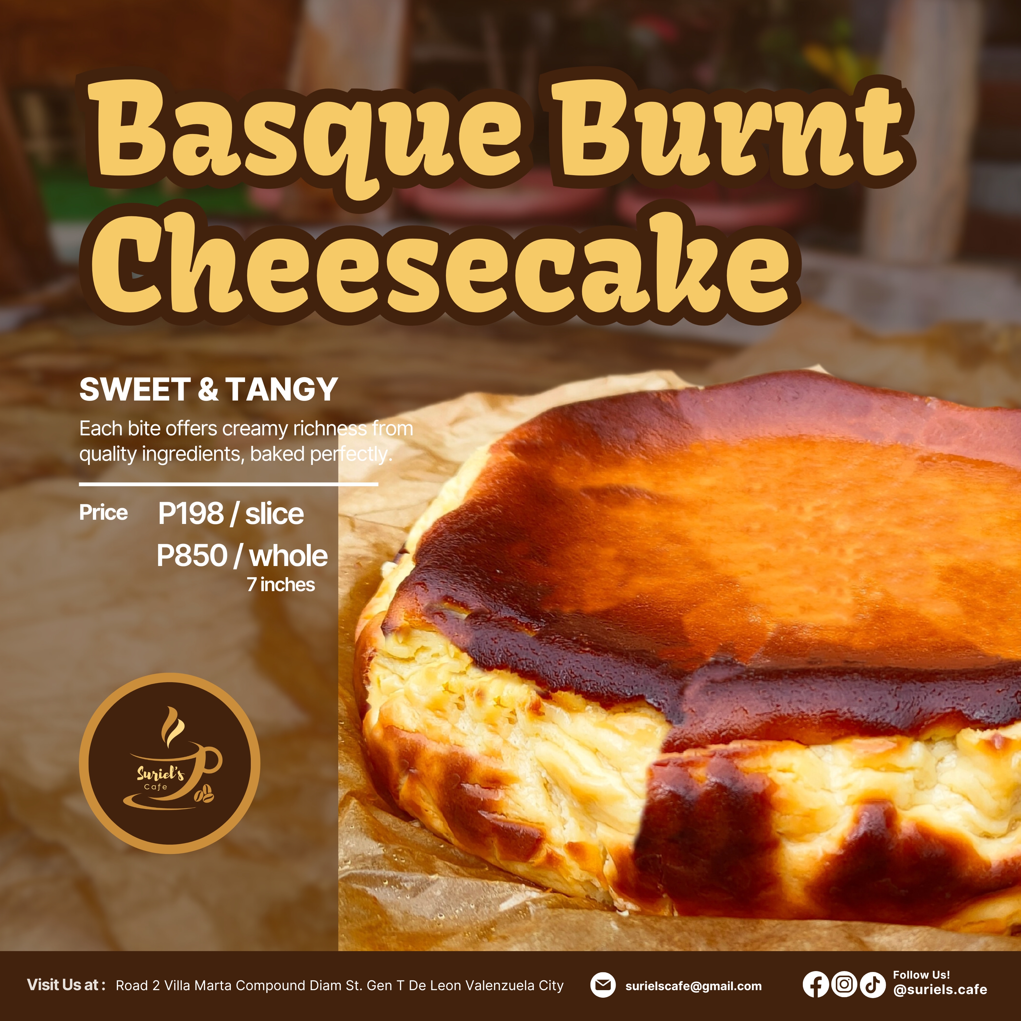 Basque Burnt Cheesecake