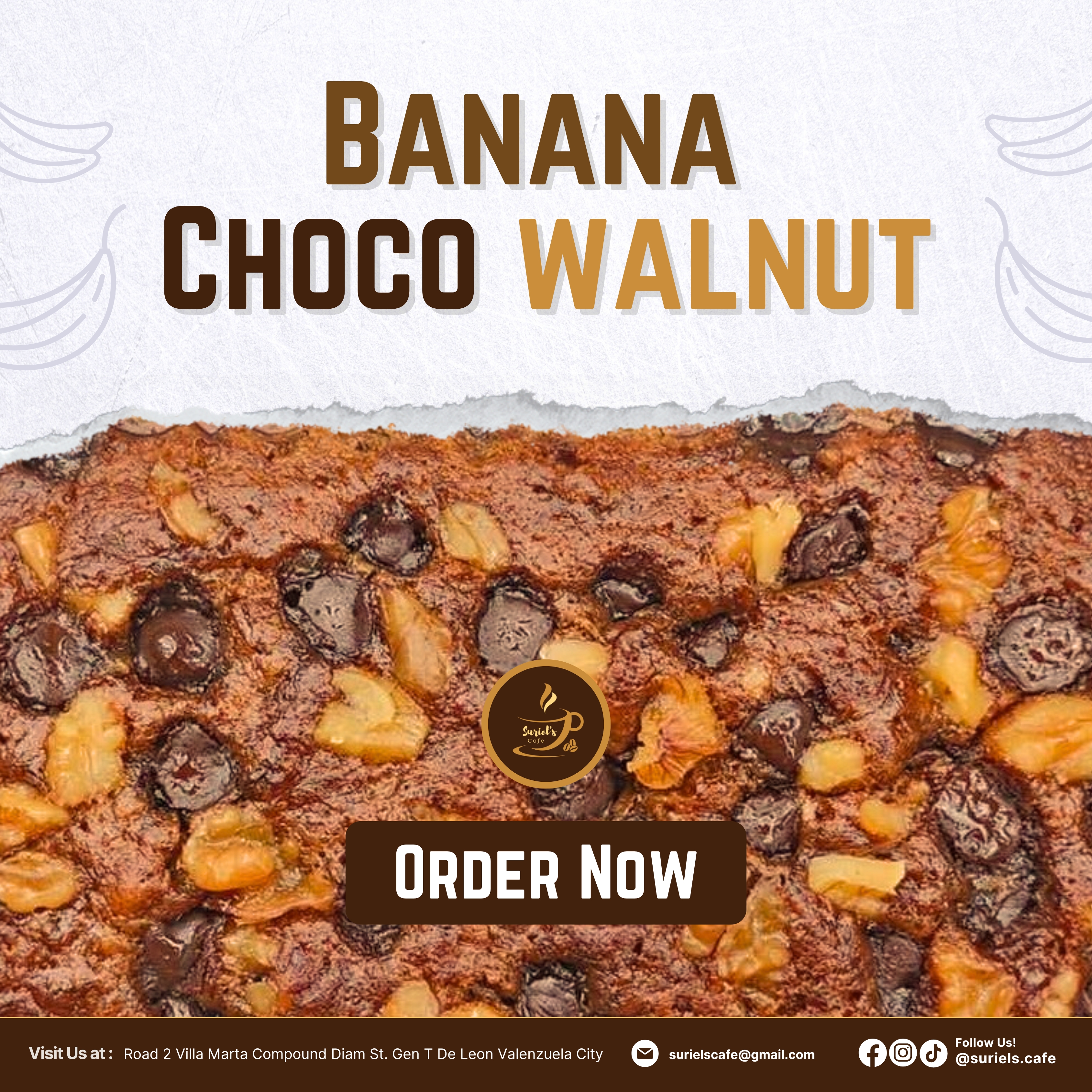 Choco Walnut Cake