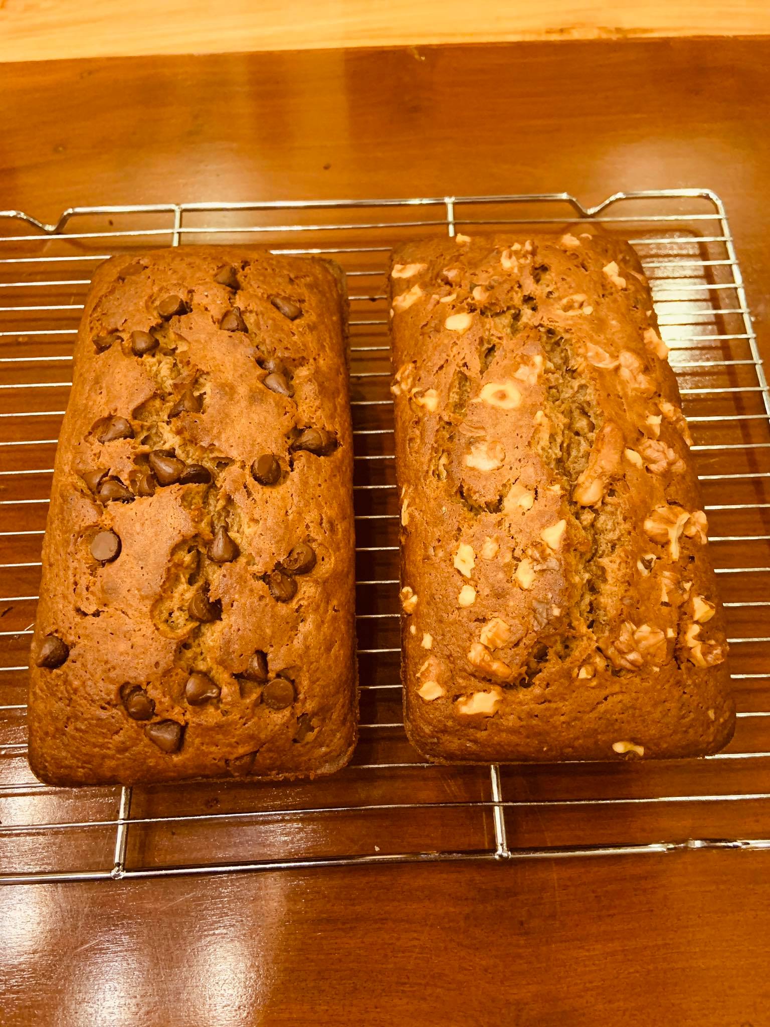 Banna Walnut Cake