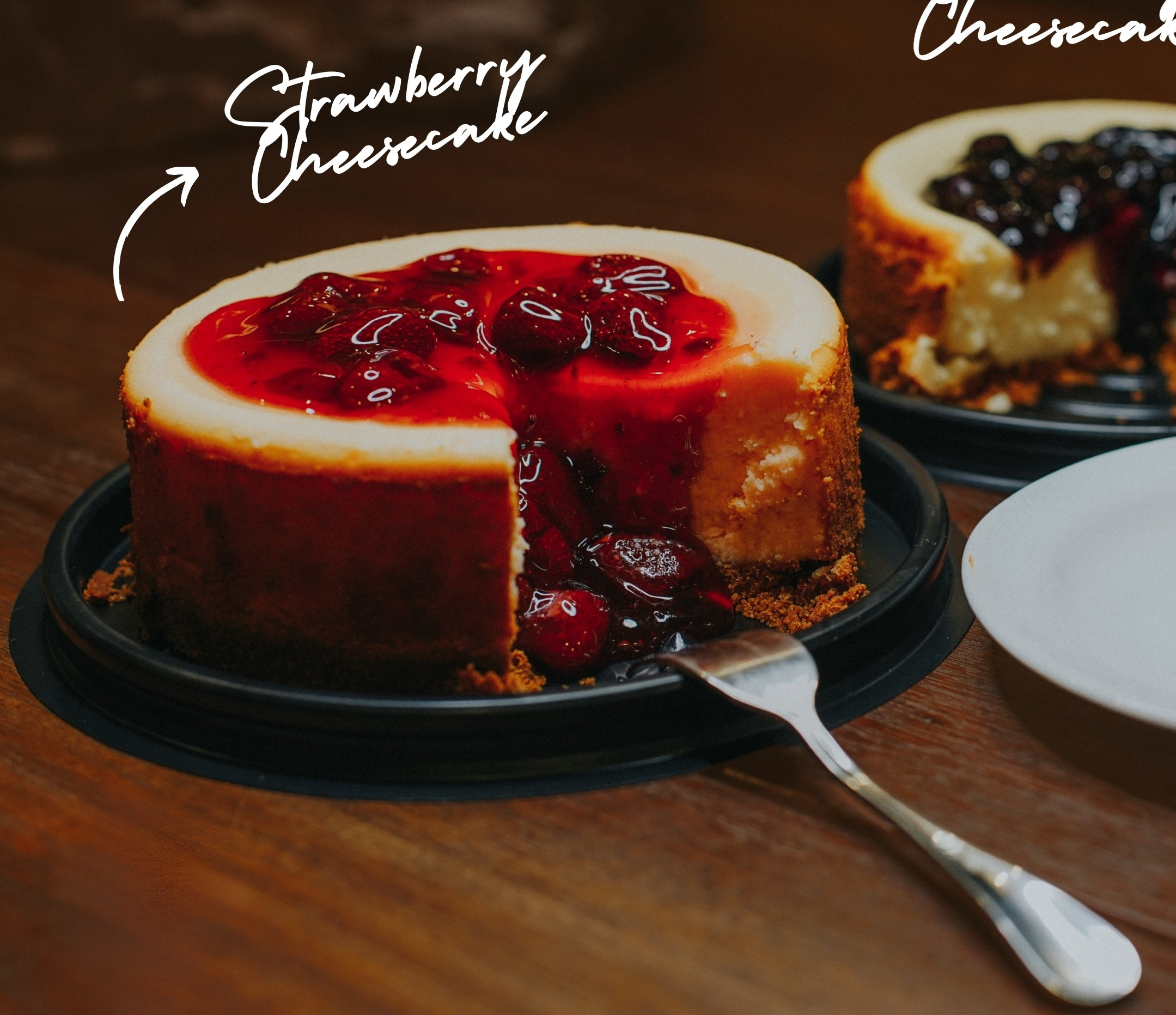 Strawberry Cheesecake (Slice)