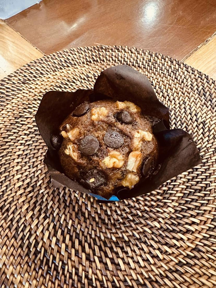 Banana Choco Walnut Muffin